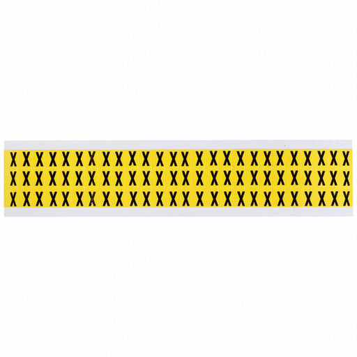 Letter Label Vinyl 1/2 in H 3/8 in W