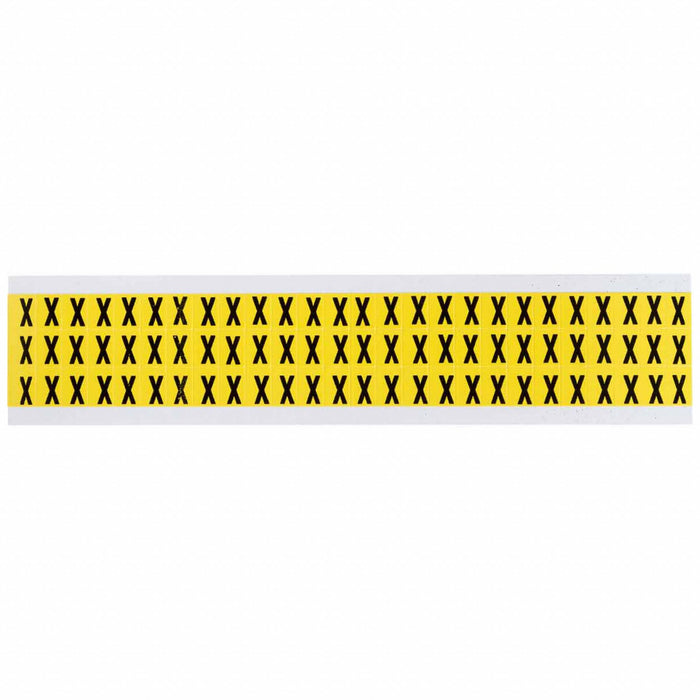 Letter Label Vinyl 1/2 in H 3/8 in W
