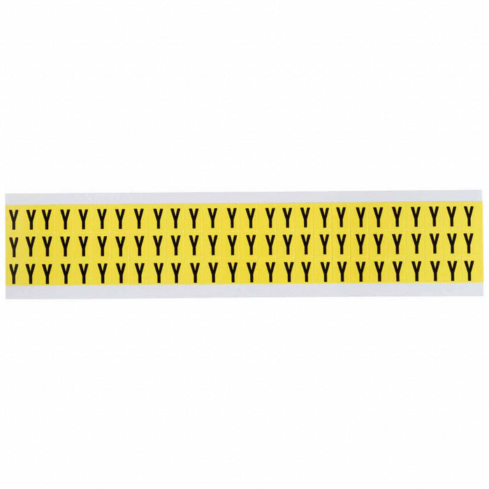 Letter Label Vinyl 1/2 in H 3/8 in W