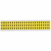Letter Label Vinyl 1/2 in H 3/8 in W