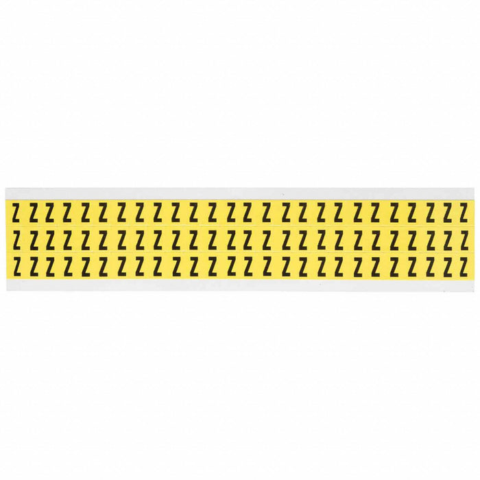 Letter Label Vinyl 1/2 in H 3/8 in W