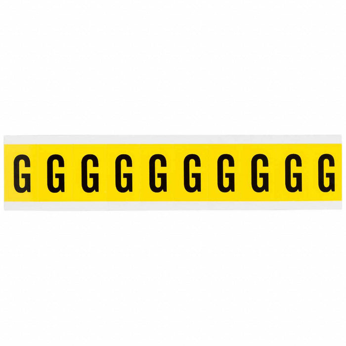 LetterLabel Vinyl 1-1/2inH 7/8inW