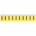 LetterLabel Vinyl 1-1/2inH 7/8inW