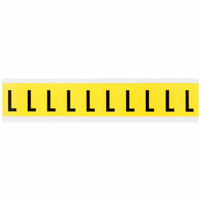 LetterLabel Vinyl 1-1/2inH 7/8inW