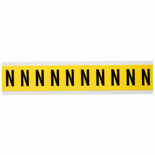 LetterLabel Vinyl 1-1/2inH 7/8inW