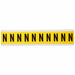 LetterLabel Vinyl 1-1/2inH 7/8inW