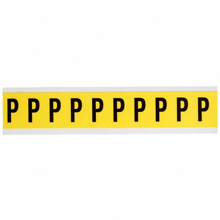 LetterLabel Vinyl 1-1/2inH 7/8inW