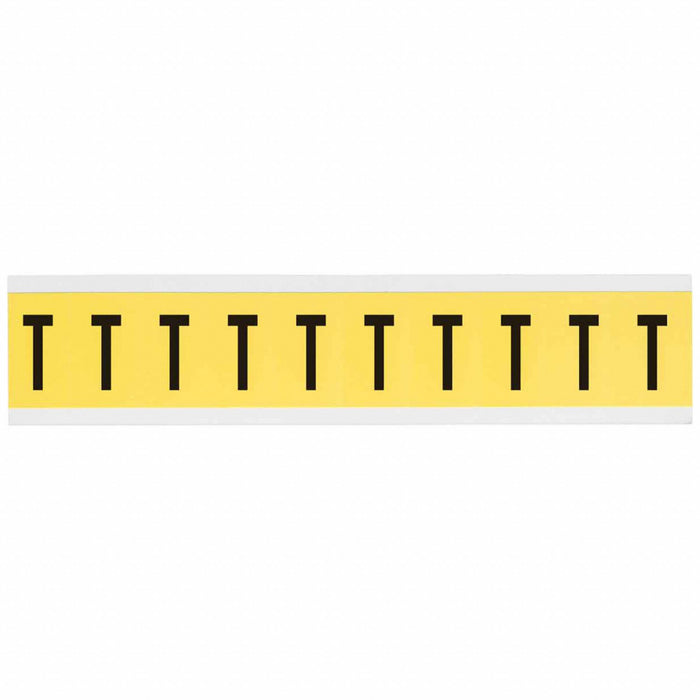 LetterLabel Vinyl 1-1/2inH 7/8inW