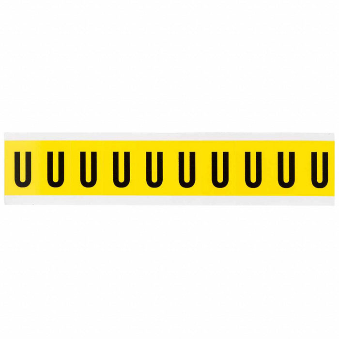 LetterLabel Vinyl 1-1/2inH 7/8inW