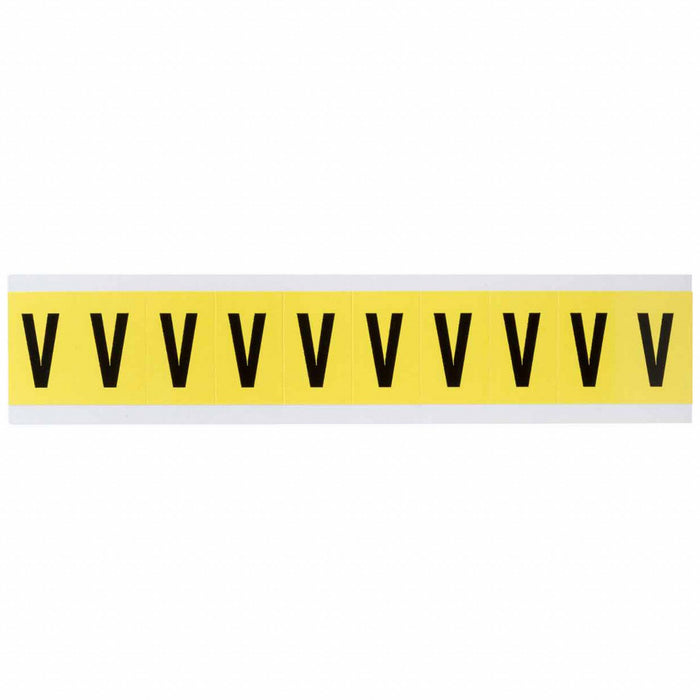 LetterLabel Vinyl 1-1/2inH 7/8inW