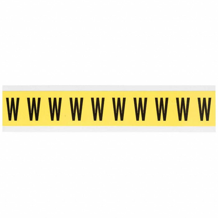 LetterLabel Vinyl 1-1/2inH 7/8inW