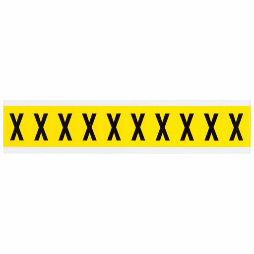 LetterLabel Vinyl 1-1/2inH 7/8inW