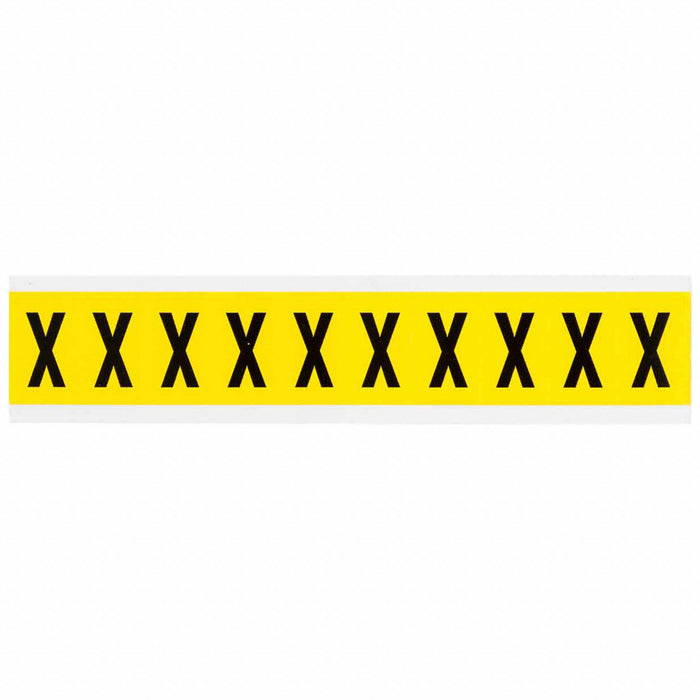 LetterLabel Vinyl 1-1/2inH 7/8inW