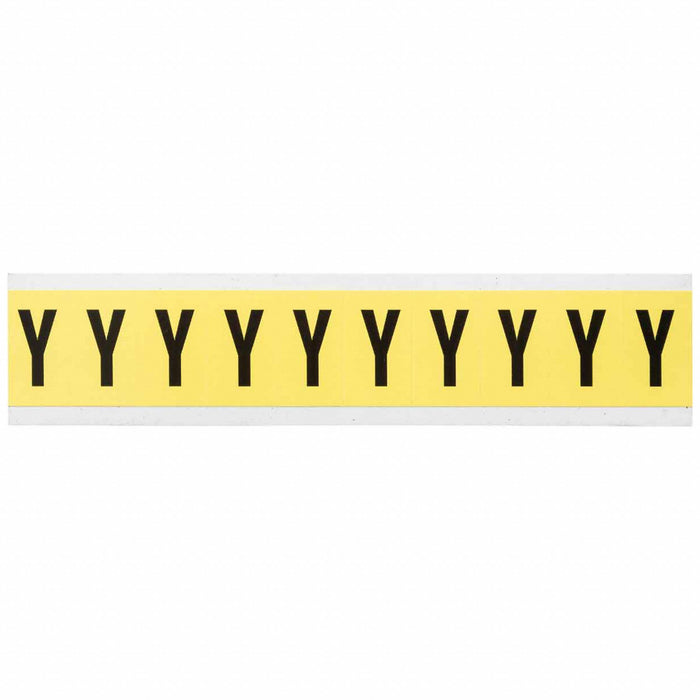 LetterLabel Vinyl 1-1/2inH 7/8inW
