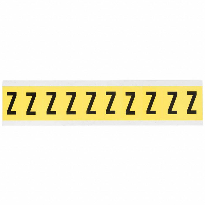 LetterLabel Vinyl 1-1/2inH 7/8inW