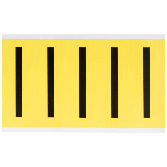 Letter Label Vinyl 5 in H 1-3/4 in W