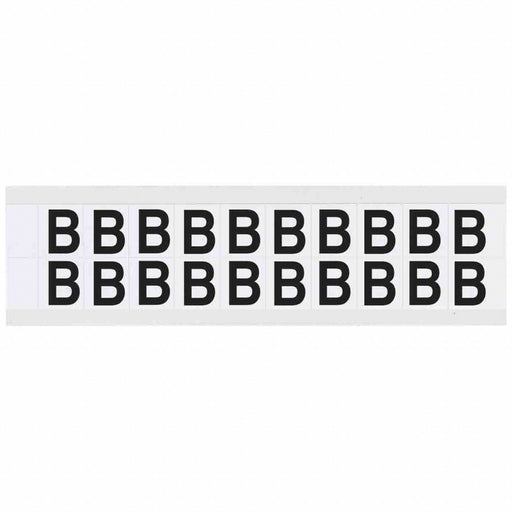 Letter Label Vinyl 3/4 in H 5/8 in W