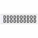 Letter Label Vinyl 3/4 in H 5/8 in W