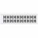 Letter Label Vinyl 3/4 in H 5/8 in W