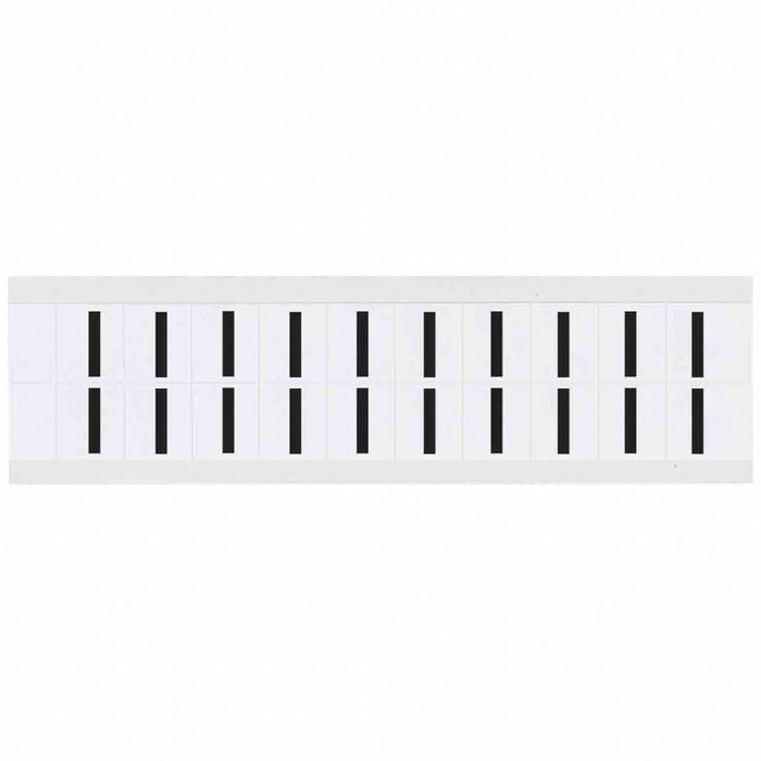 Letter Label Vinyl 3/4 in H 5/8 in W