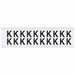 Letter Label Vinyl 3/4 in H 5/8 in W