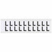Letter Label Vinyl 3/4 in H 5/8 in W