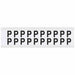 Letter Label Vinyl 3/4 in H 5/8 in W