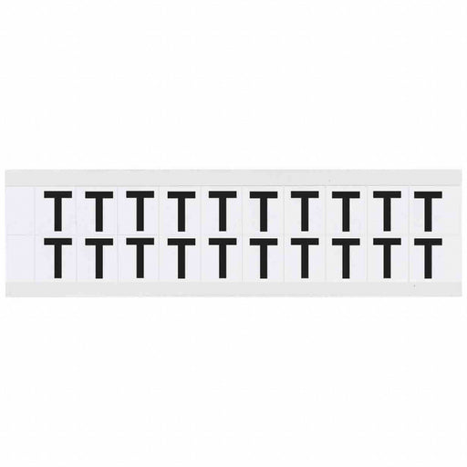 Letter Label Vinyl 3/4 in H 5/8 in W