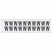 Letter Label Vinyl 3/4 in H 5/8 in W