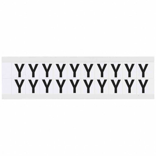 Letter Label Vinyl 3/4 in H 5/8 in W