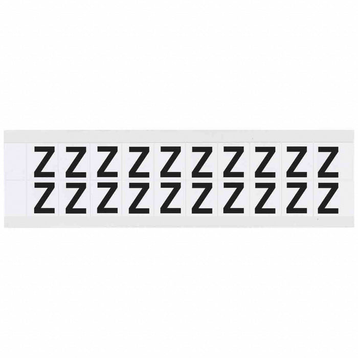 Letter Label Vinyl 3/4 in H 5/8 in W