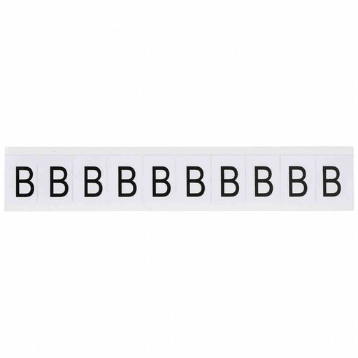Letter Label 1-1/2 H 1-11/64 W PK10