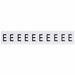LetterLabel Vinyl 1-1/2inH 1inW PK10