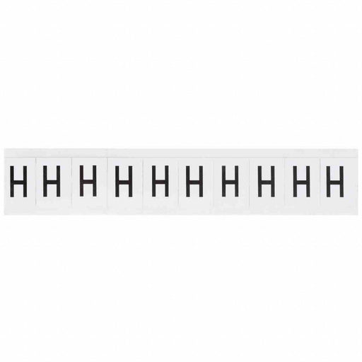LetterLabel Vinyl 1-1/2inH 1inW PK10