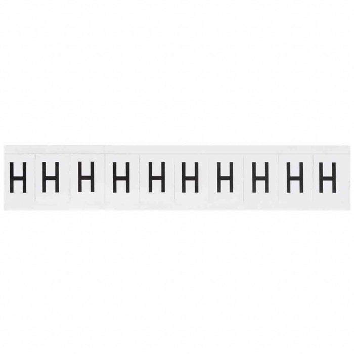 LetterLabel Vinyl 1-1/2inH 1inW PK10