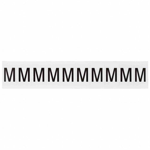 LetterLabel Vinyl 1-1/2inH 1inW PK10