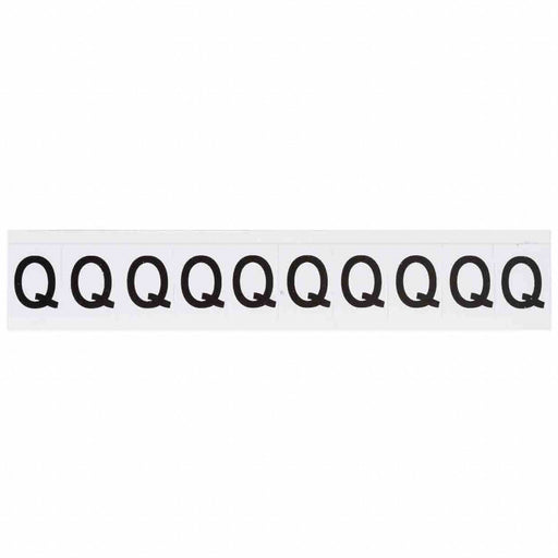 Letter Label 1-1/2 H 1-11/64 W PK10