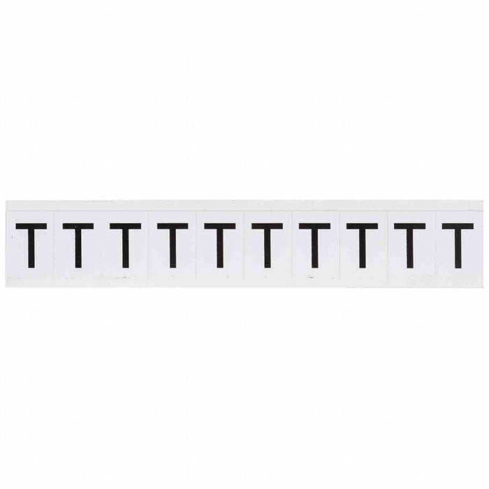 LetterLabel Vinyl 1-1/2inH 1-1/8inW