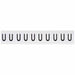 LetterLabel Vinyl 1-1/2inH 1inW PK10