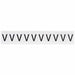 LetterLabel Vinyl 1-1/2inH 1inW PK10