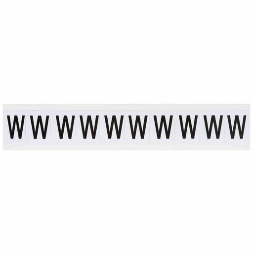 Letter Label 1-1/2 H 1-11/64 W PK10