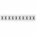 LetterLabel Vinyl 1-1/2inH 1inW PK10