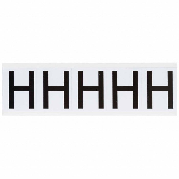 LetterLabel Vinyl 2-1/4inH 1-7/8inW PK5