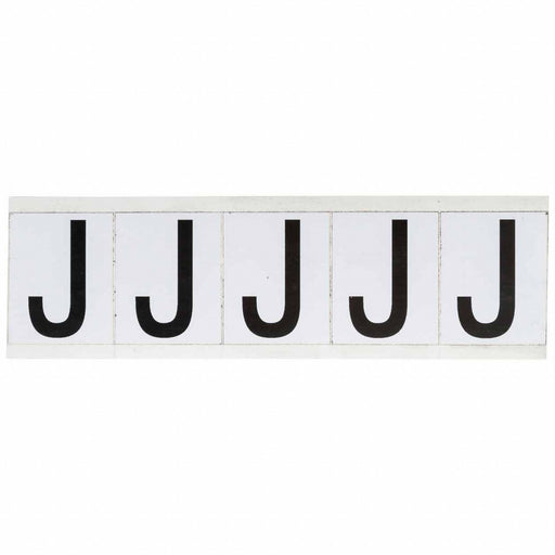 LetterLabel Vinyl 2-1/4inH 1-7/8inW PK5