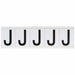 LetterLabel Vinyl 2-1/4inH 1-7/8inW PK5