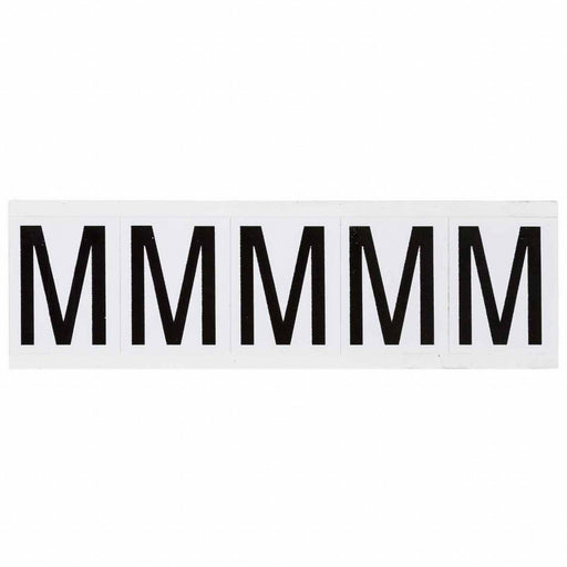 Letter Label 2-1/4 H 1-13/16 W PK5