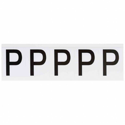 LetterLabel Vinyl 2-1/4inH 1-3/4inW PK5