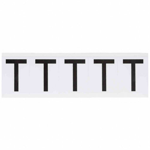 LetterLabel Vinyl 2-1/4inH 1-3/4inW PK5