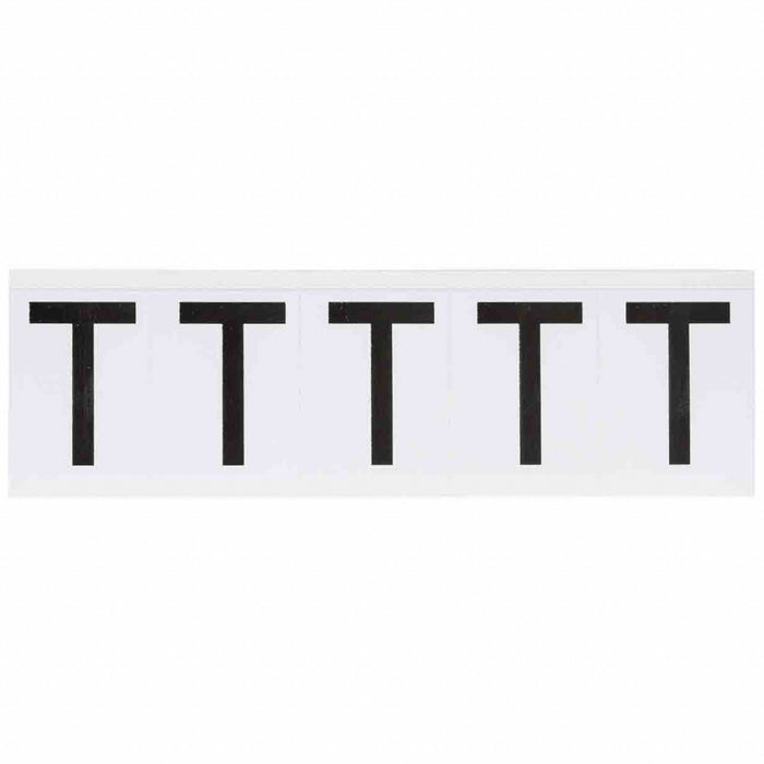 LetterLabel Vinyl 2-1/4inH 1-3/4inW PK5