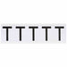 LetterLabel Vinyl 2-1/4inH 1-3/4inW PK5